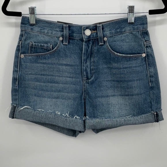 NWT BlankNYC The Barrow Vintage High Rise Jean Shorts Size 25 - Picture 1 of 6